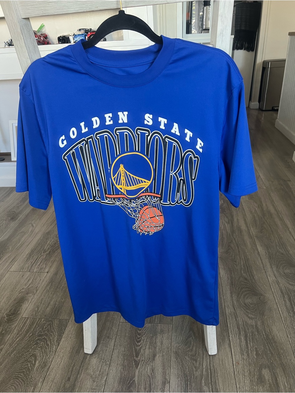 NBA Golden State Warriors Royal Blue Graphic Tee